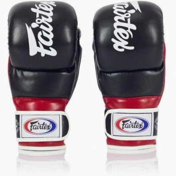 Fairtex MMA Sparringhandschuhe FGV18 schwarz/rot